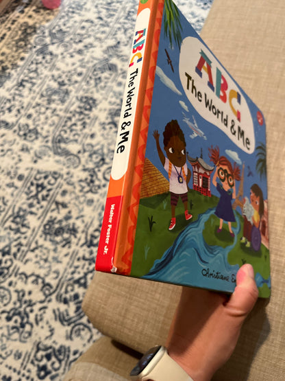 ABC The World & Me by Christiane Engel, retails $21.99