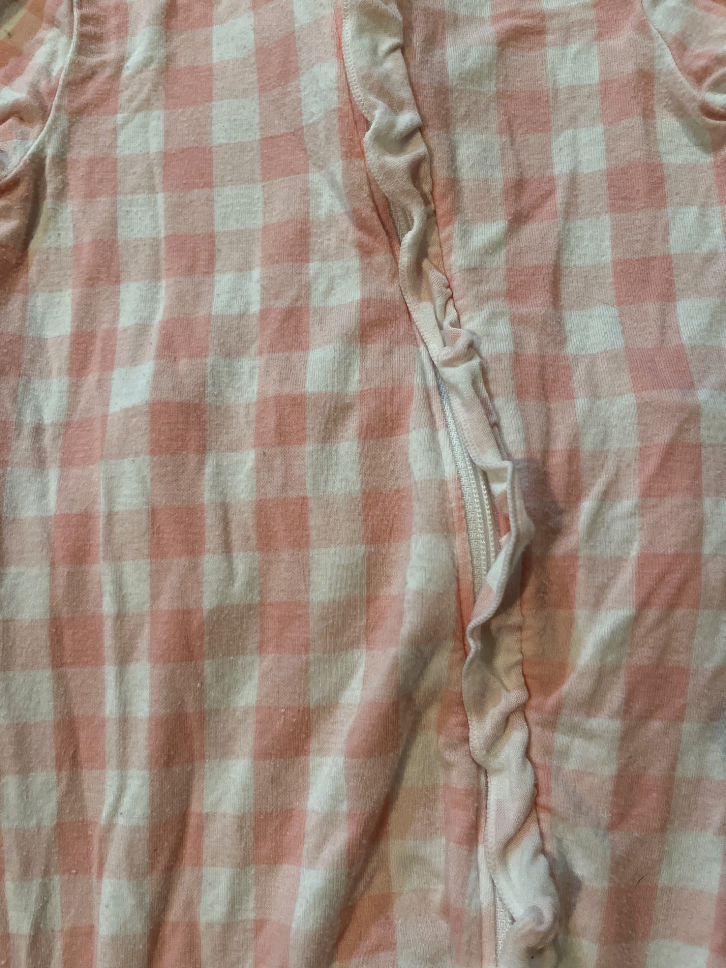 Angel dear pink bamboo sleeper in 6-9 months , Kids 9 Month (6-9M)