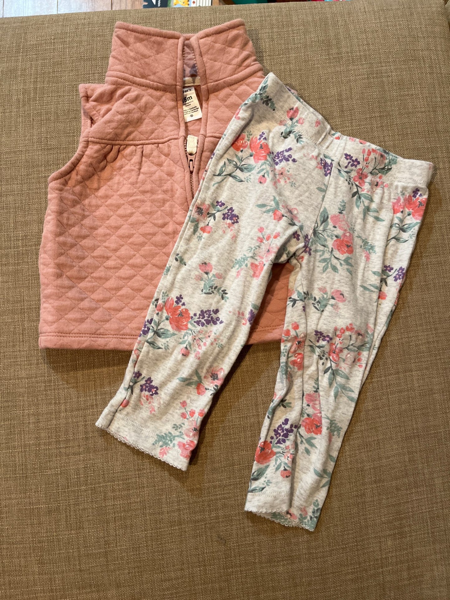 Carters Vest and Pants Set , Kids 18 Month (12-18M)