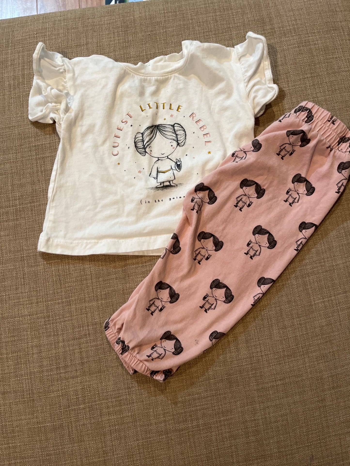 Star Wars set - cutest Rebel, Kids 12 Month (9-12M)