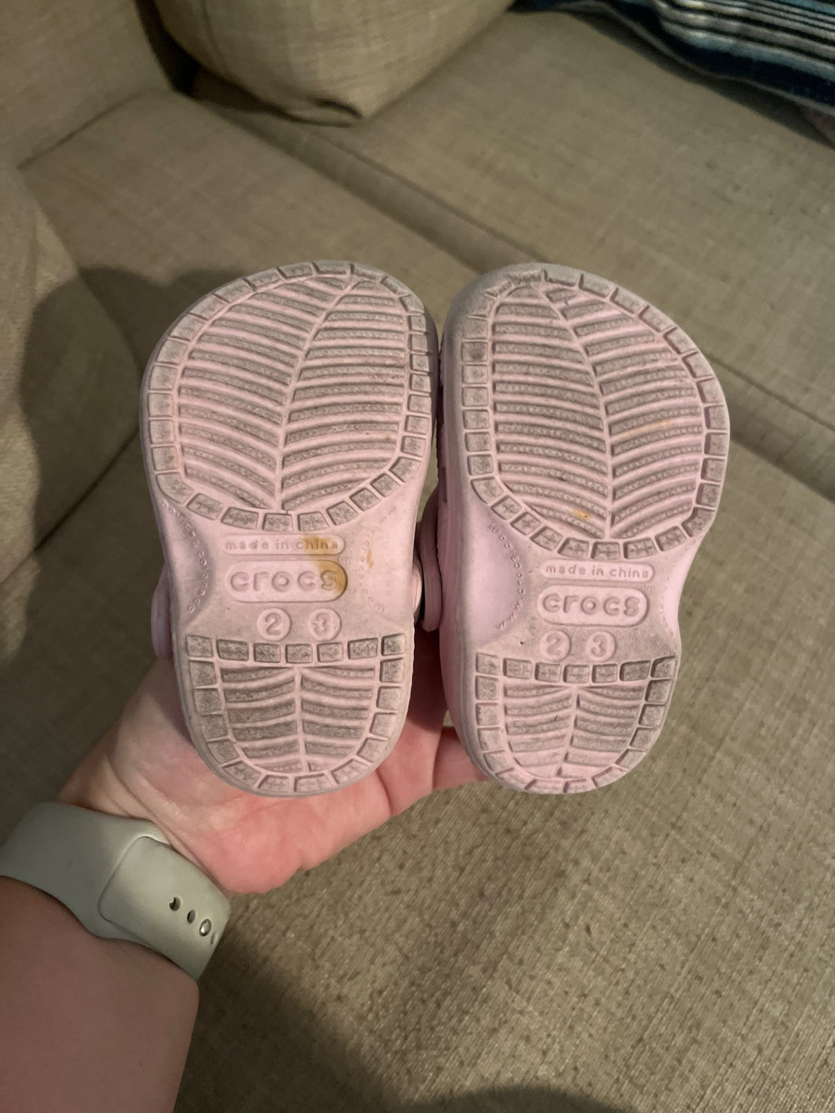 Baby crocs - pink , Shoes 2 (Baby: 0-12 mth)