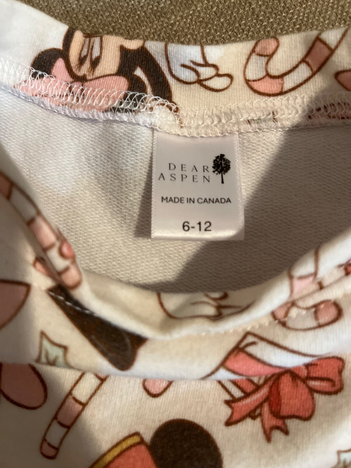 6-12 months Dear Aspen (Small Canadian Shop) Christmas Sweater, Kids 12 Month (9-12M)