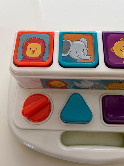 Battat Pop-Up Pals, Cause-and-Effect Pop-Up Animal Toy, Toddler, 4 Pals