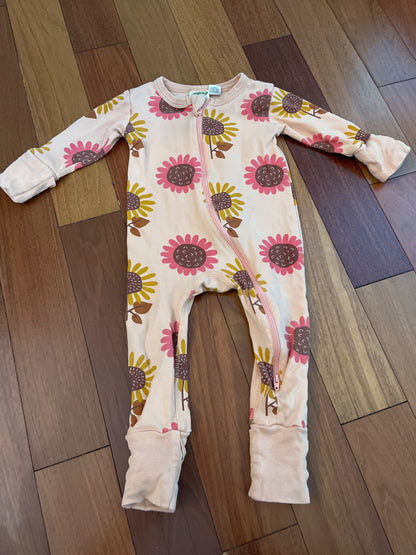 Parade organics 6-12 months flower sleeper , Kids 12 Month (9-12M)