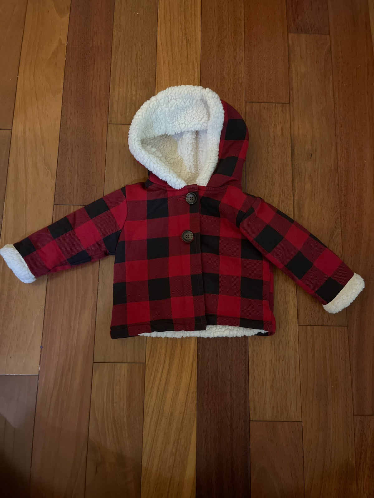Joe Fresh 6-12 Month Plaid Warm Sweater , Kids 12 Month (9-12M)
