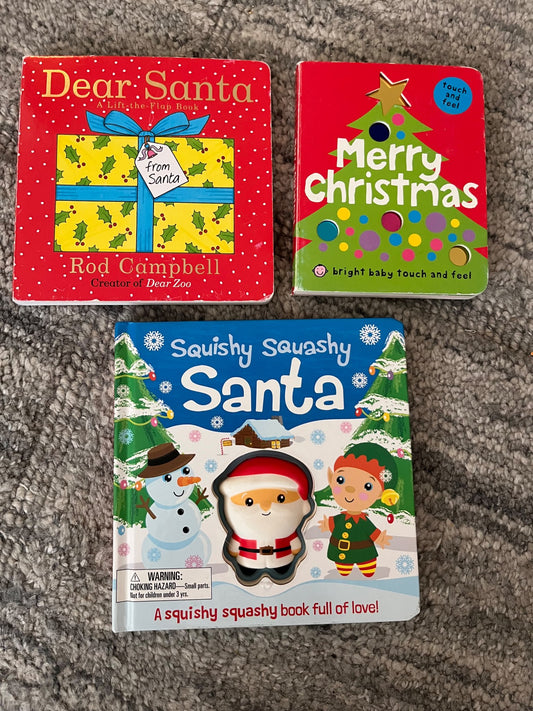 Santa/Christmas themed book bundle
