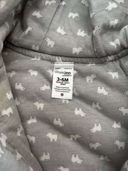 Carters 3-6 month bunting suit , Kids 6 Month (3-6M)