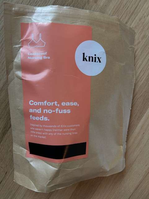 (NWT) Knix Nursing Bra, Black Size 7+, Maternity L (12-14)