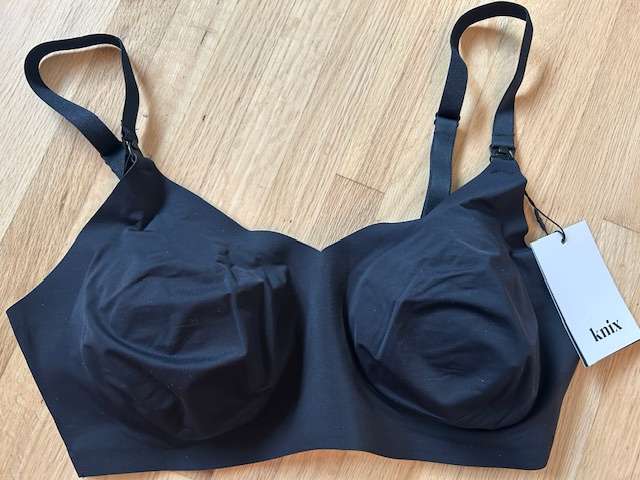 (NWT) Knix Nursing Bra, Black Size 7+, Maternity L (12-14)