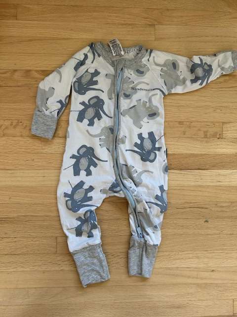 BONDS Wondersuit, Elephant, 3-6M, Kids 6 Month (3-6M)