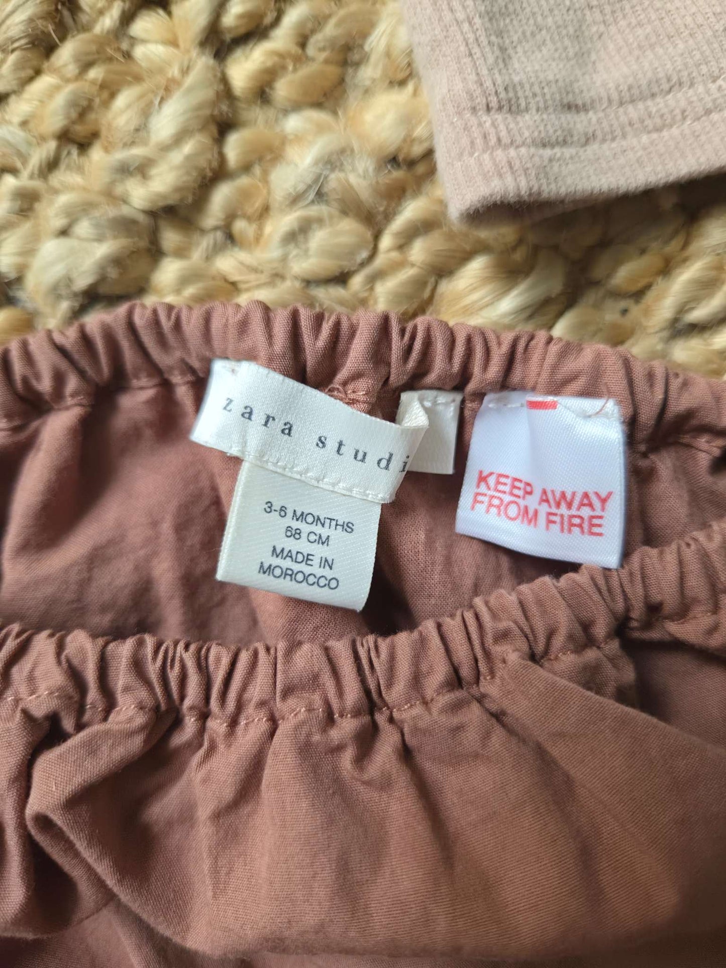 100% Cotton Muted Pink Set (Retail >$70), Kids 12 Month (9-12M)