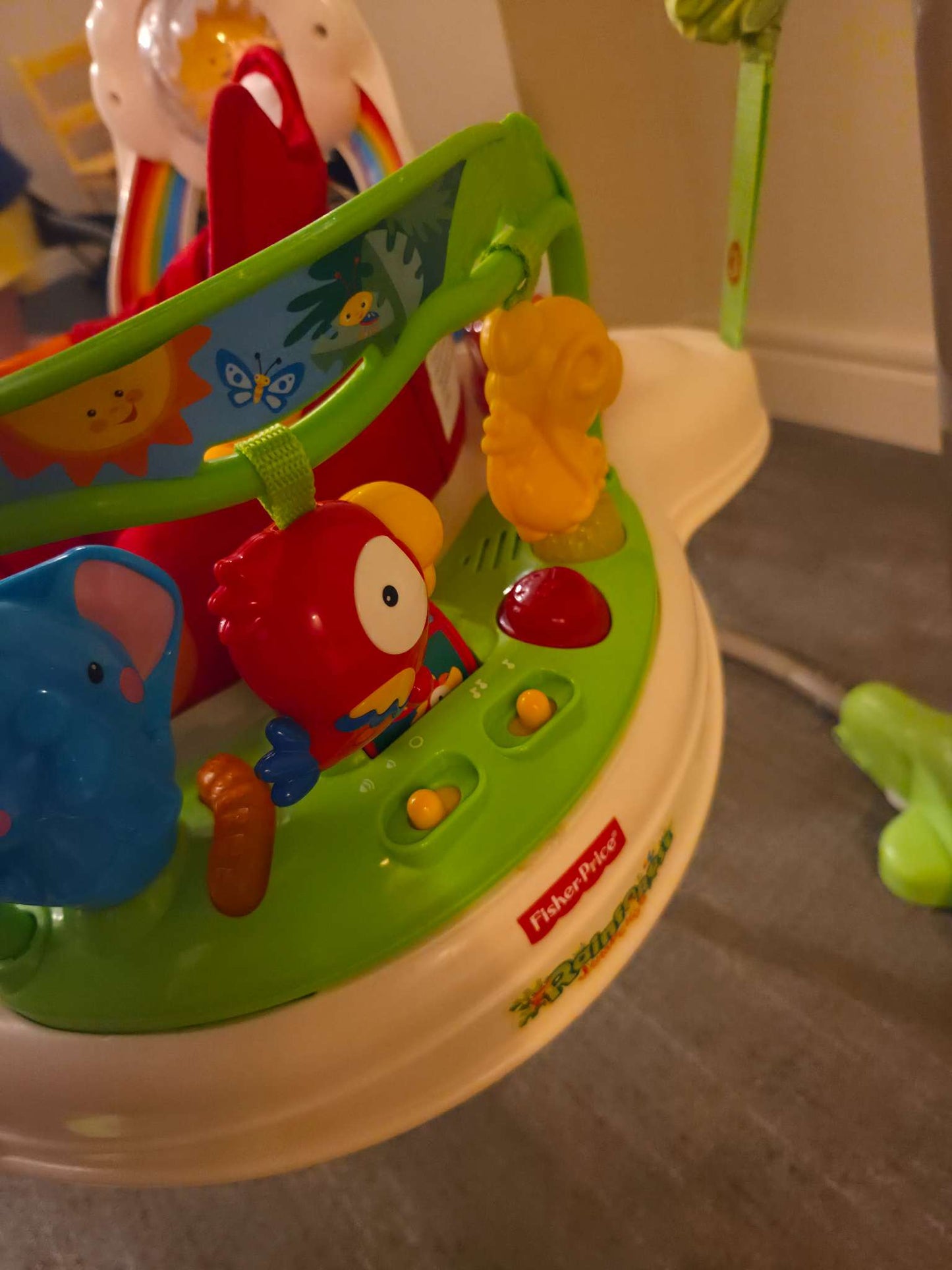 Fisher-Price Rainforest Jumperoo.