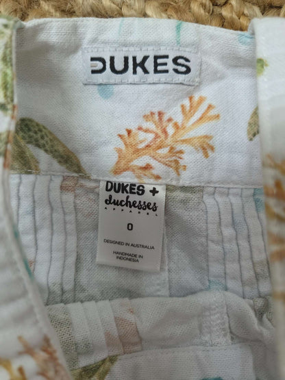 Summer linen romper set, Kids 18 Month (12-18M)