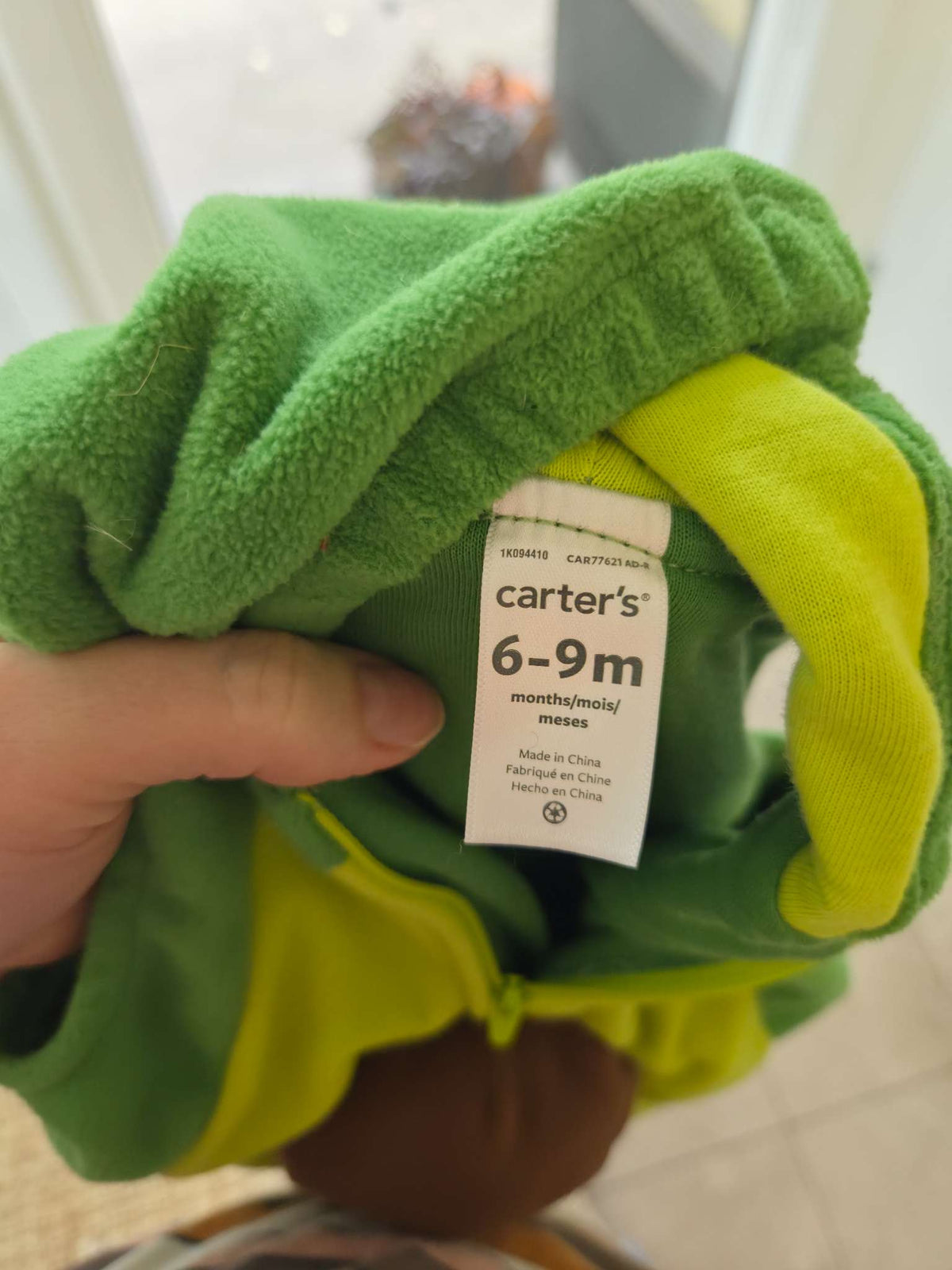 Avocado Costume , Kids 9 Month (6-9M)