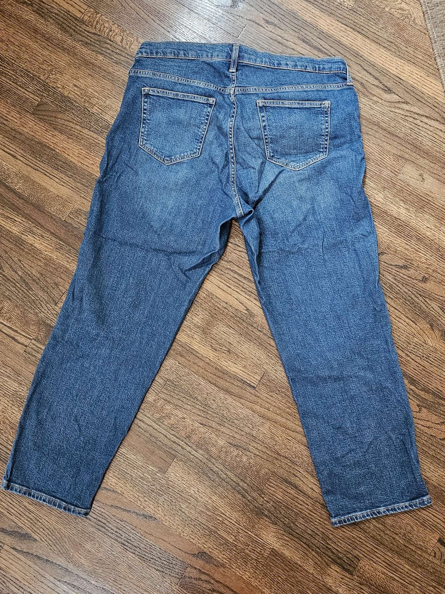 Cropped Maternity Jeans, Maternity L (12-14)