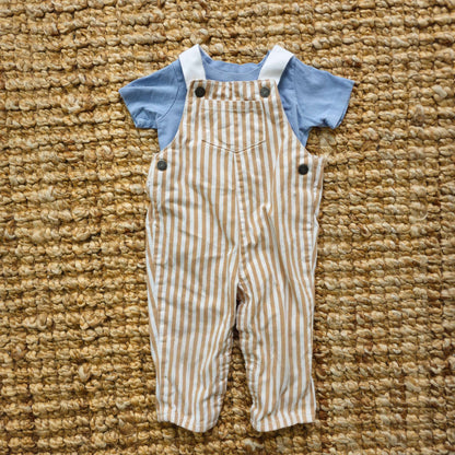 Overall + Tee Set, Kids 12 Month (9-12M)