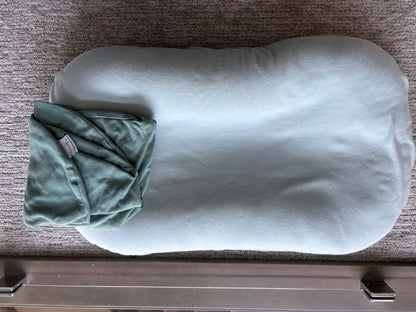 Snuggle Me Organic Infant Lounger + 2 covers, Retail: $210