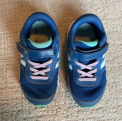 Blue New Balance runners, Shoes 7 (Walkers:12-24 mth)