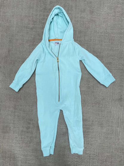Filemon Kids mint green hooded romper, Kids 2T