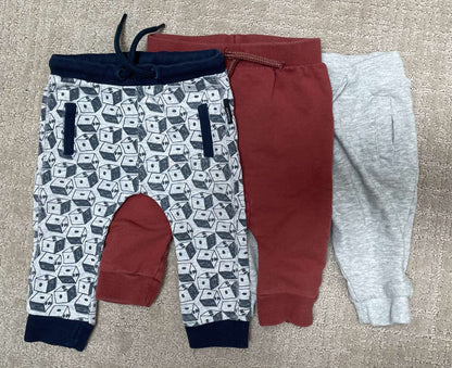 Joggers bundle - imported brands, Kids 6 Month (3-6M)