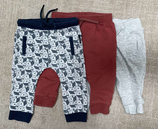 Joggers bundle - imported brands, Kids 6 Month (3-6M)