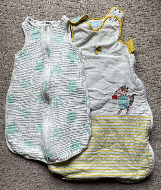 Sleep sack bundle, 0-6 Months (Small)