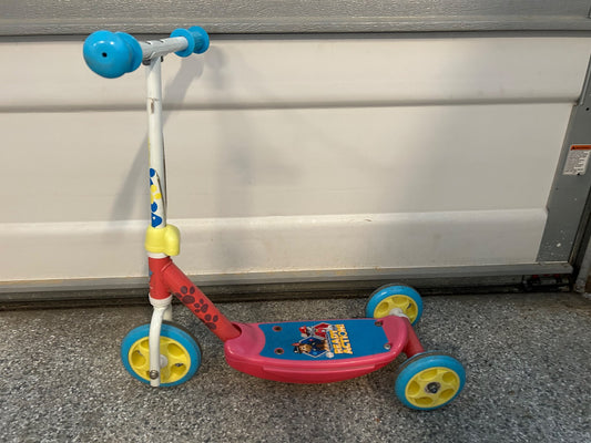 Paw patrol scooter retails for $60