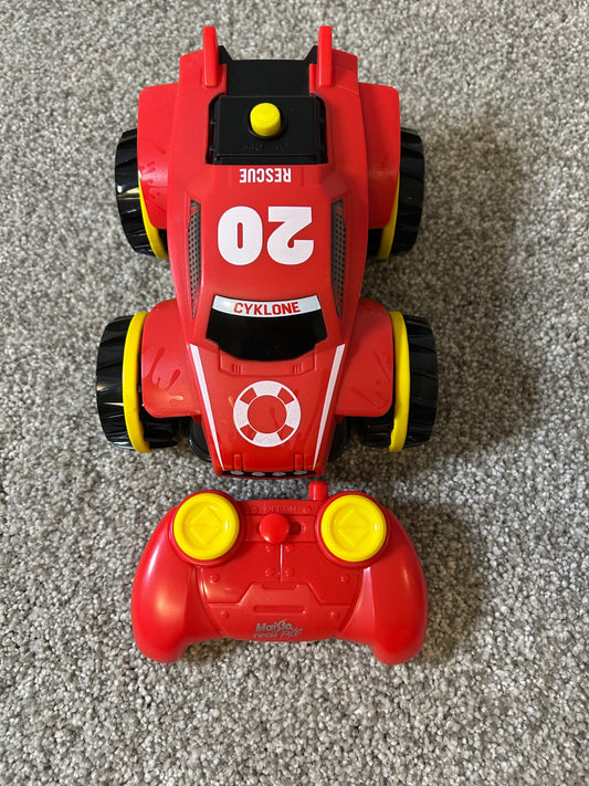 Cyclone Aqua Tread RC car, retails for $40