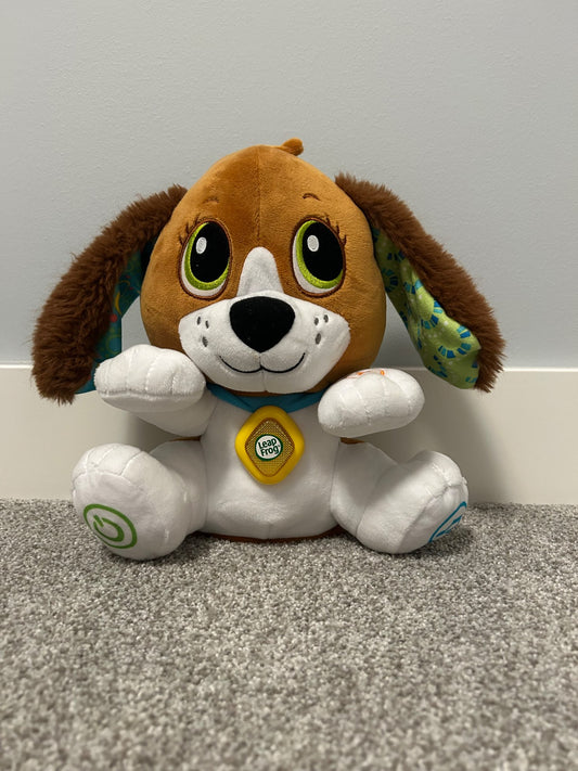 Leap frog speak and learn puppy, English version, retails for $43