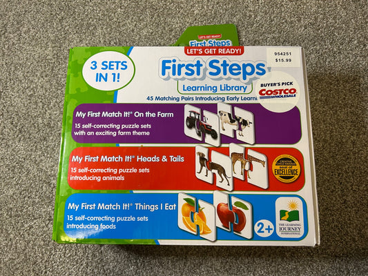First step learning library, retails for $16