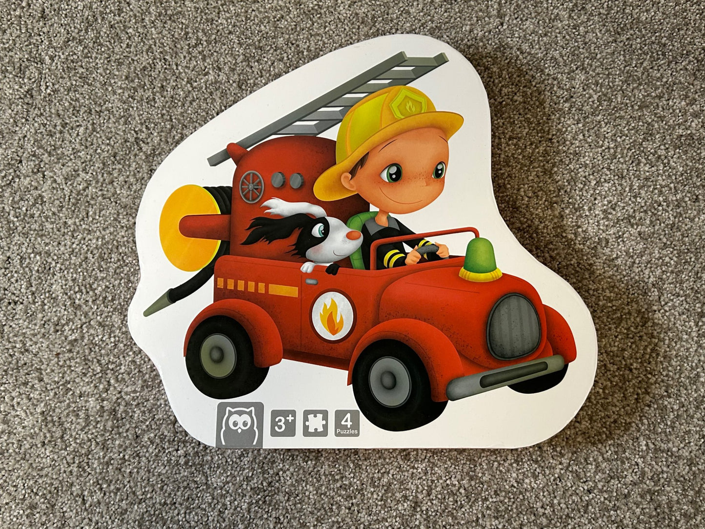 Eurekakids Evolutionary puzzle firefighter 4 in 1 Retails for $20