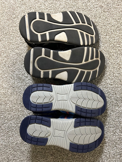 George, 2 pairs of sandals - retails for $35, Shoes 12.5 (Kids:4-8yr)