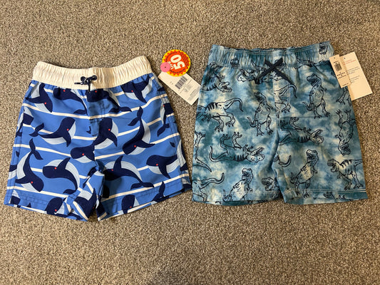 3T Old navy and George swim shorts - retails $25, Kids 3T