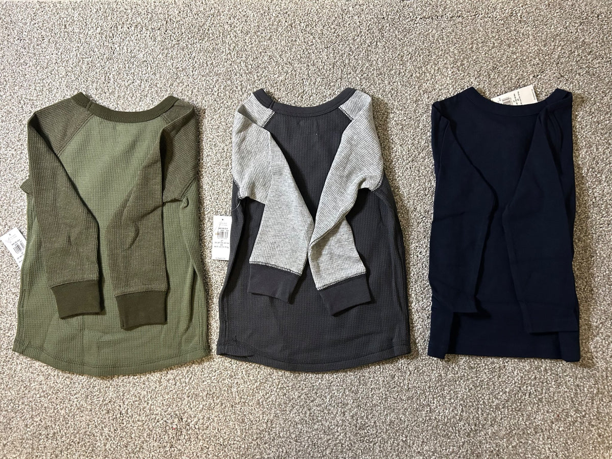 NWT 2T old navy long sleeve shirts - retails for $15+ shirt, Kids 2T