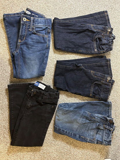 Mixed bundle of jeans, 5T - retails for $20+/each, Kids 5/5T