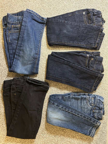Mixed bundle of jeans, 5T - retails for $20+/each, Kids 5/5T