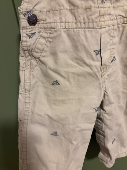 Oshkosh paper airplane overalls , Kids 6 Month (3-6M)