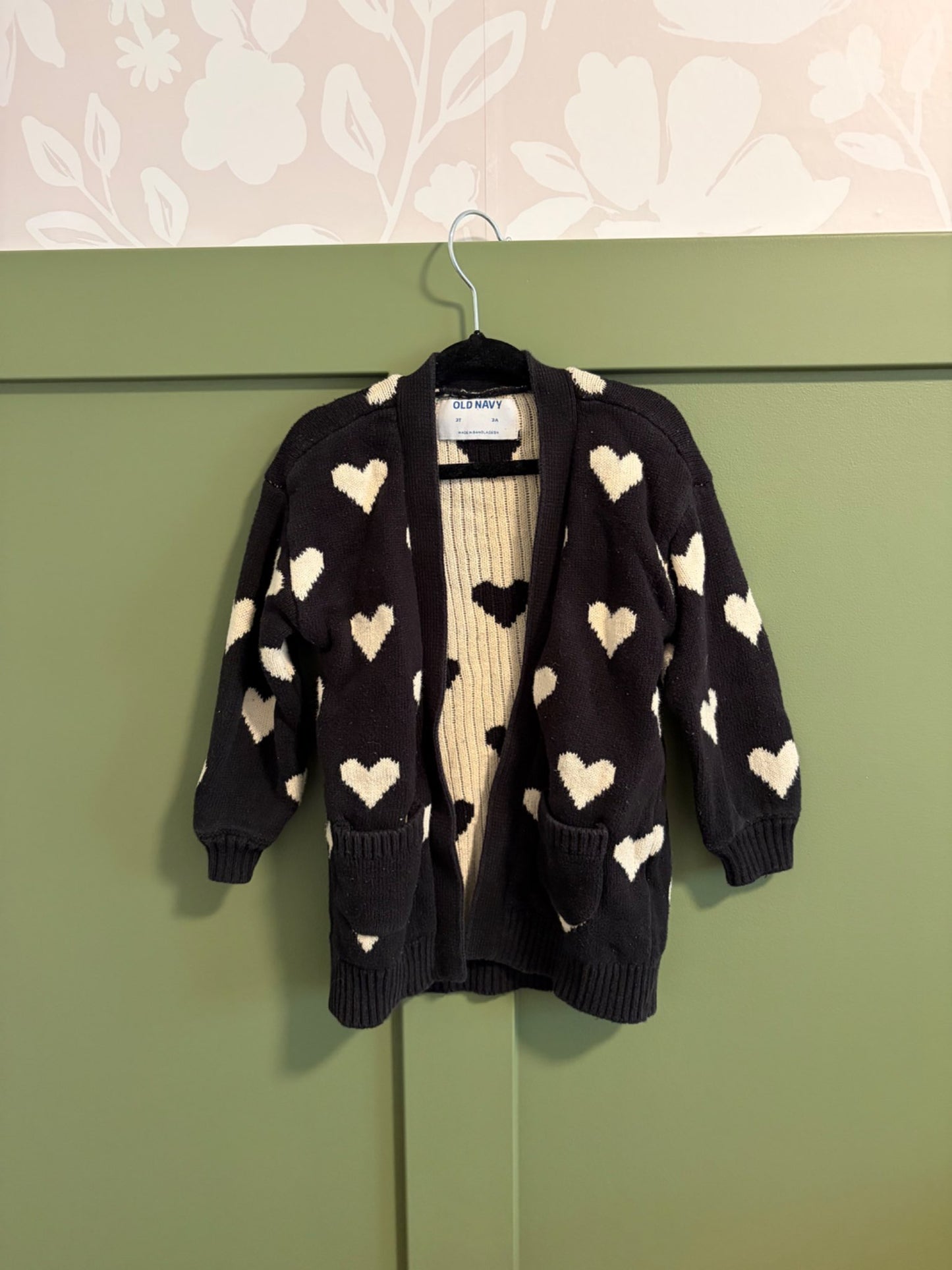 Old navy cardigan , Kids 3T