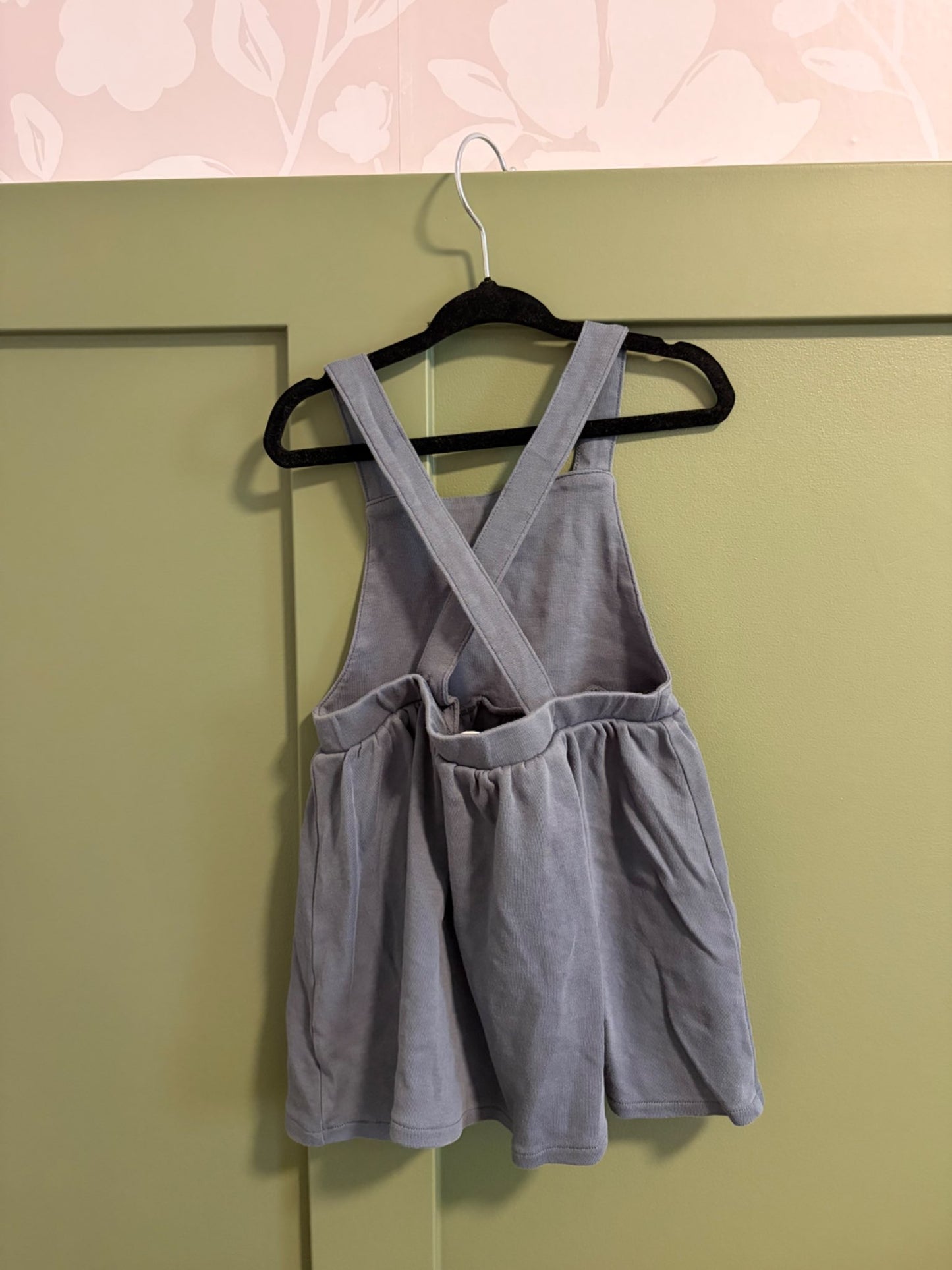 Coloured organics pinafore , Kids 24 Month (18-24M)