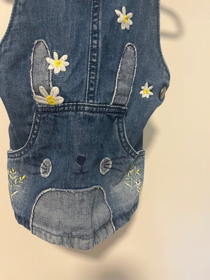 Denim bunny dress, Kids 9 Month (6-9M)