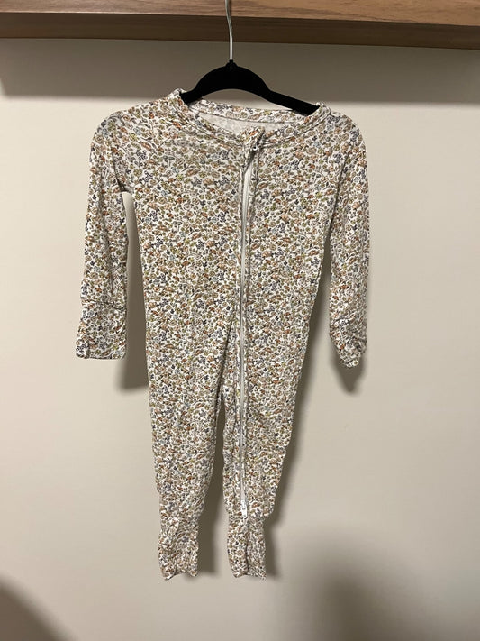 Early grey bamboo sleeper, Kids 3 Month (0-3M)