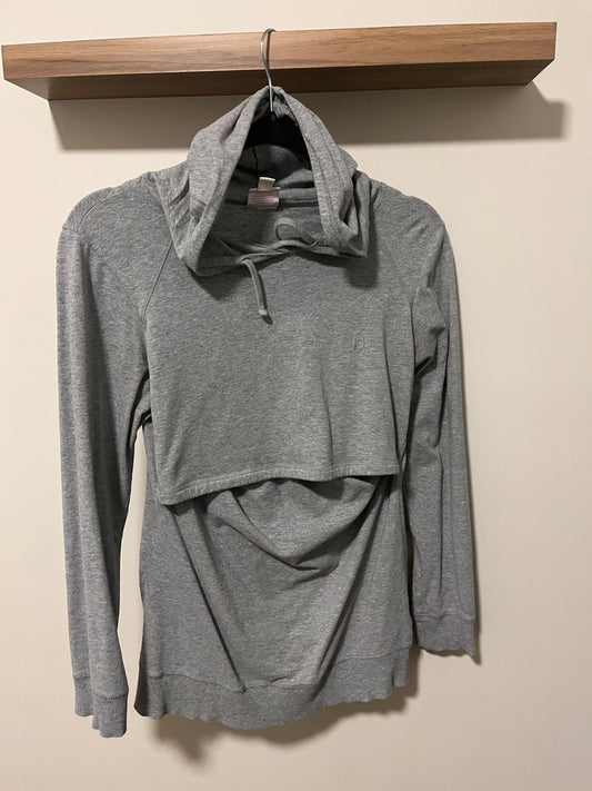 Boob design nursing sweater, Maternity S (4-6)