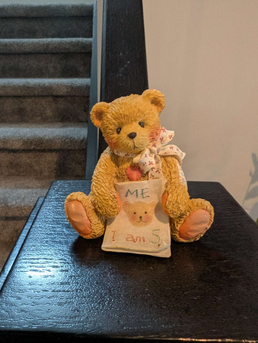 Cherished Teddy Age five figurine