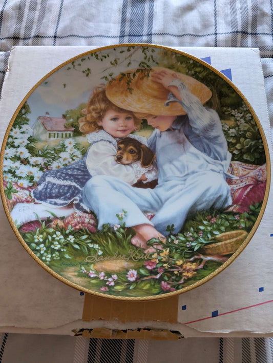 A Time To Love collectors plate by Sandra Kuck