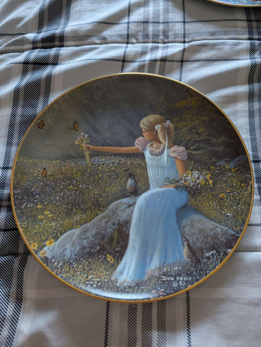 "Candice" collectors plate by Don Price