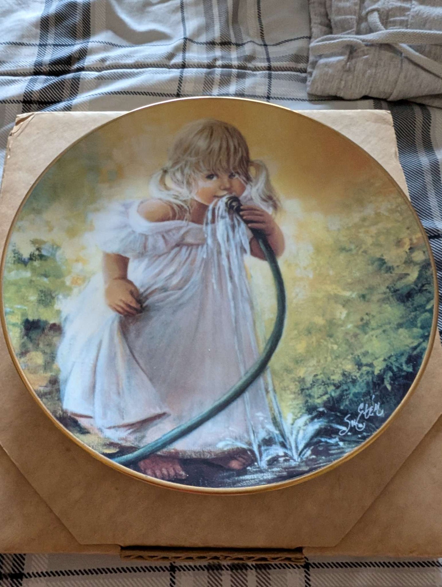 "Renee" collectors plate