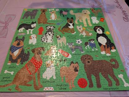 500 piece doggie puzzle