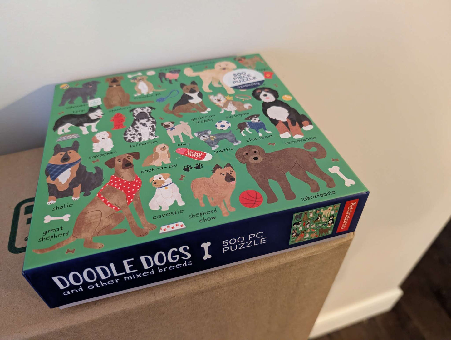 500 piece doggie puzzle