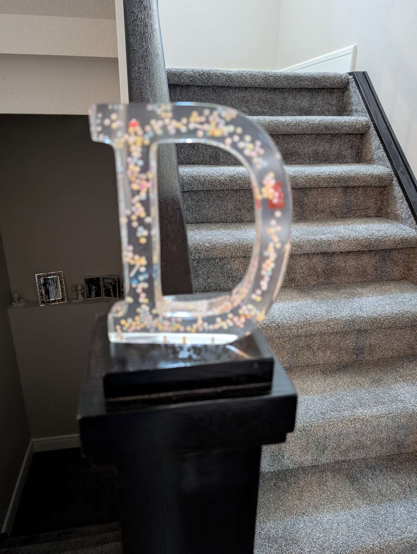 Monogram acrylic D
