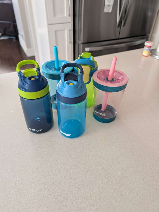 New without tags assortment of Contigo water bottles